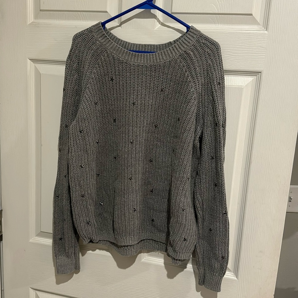 Tribal Jeans Star Studded Sweater